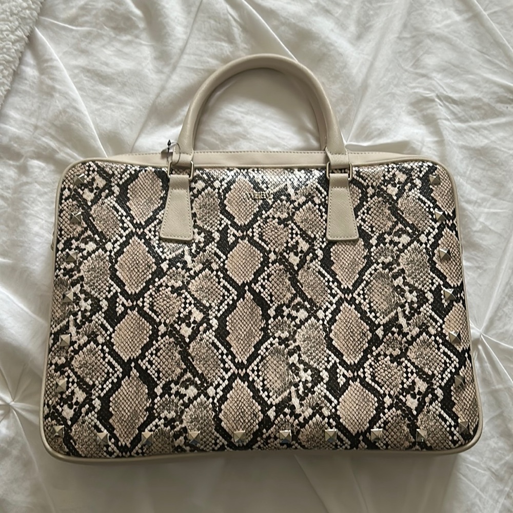 White House Black Market Python computer bag - Picture 3 of 7